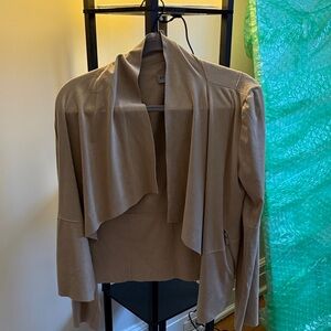 Bagatelle Women's Beige Cape Jacket
